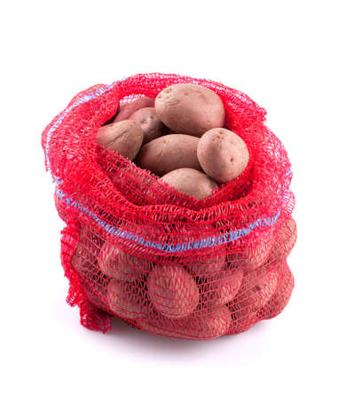 Sack of potatoesの写真素材