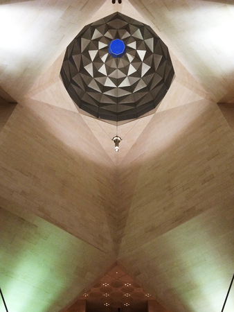 Lobby of Museum of Islamic Arts Dohaのeditorial素材