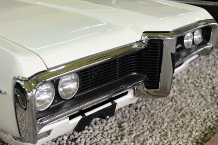 White Pontiac Bonneville