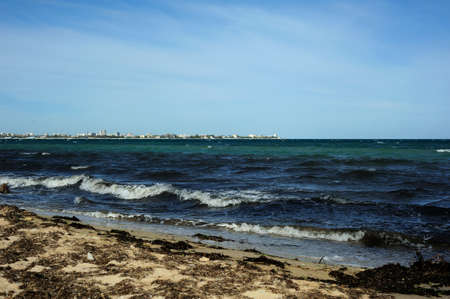 Coast of the Black Sea  Evpatoria  Crimea の写真素材