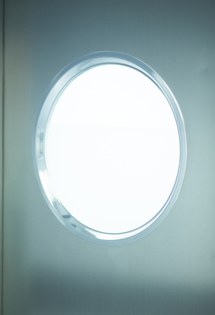 Hospital emergency surgery operating room medical clinic door window real life photo.の写真素材