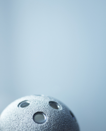 Orthopedics and Traumatology surgery hip replacement surgical titanium metal implant close-up isolated.の写真素材