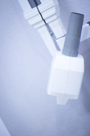 Dentists xray dental equipment in dental clinic office to treat patients with orthodontics.の写真素材