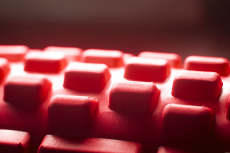 Foam physiotherapy roller for auto massage for sports injuries and muscle relaxation.の写真素材