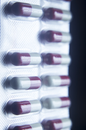 Blister medication pack medical drug pilllsの写真素材