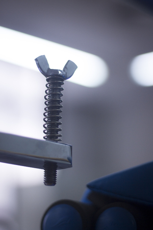 Physiotherapy equipment for physical therapy for hand, finger and thumb strength and rehabilitation coordination exercises.の写真素材