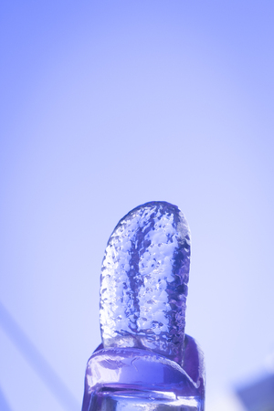 Tongue shape dildo vibrator sex toy for magic wand erotic massager used for kinky sexy adult games.の写真素材