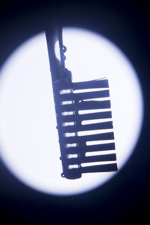 Toothbrush brush head for brushing and cleaning of teeth to keep free from plaque and tooth decay.の写真素材