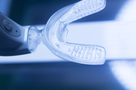 Bracket dental aligner electric orthodontic straightener accelerator device.の写真素材