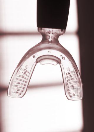 Bracket dental aligner electric orthodontic straightener accelerator device.の写真素材