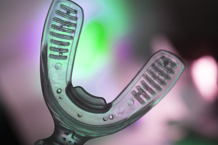 Bracket dental aligner electric orthodontic straightener accelerator device.の写真素材