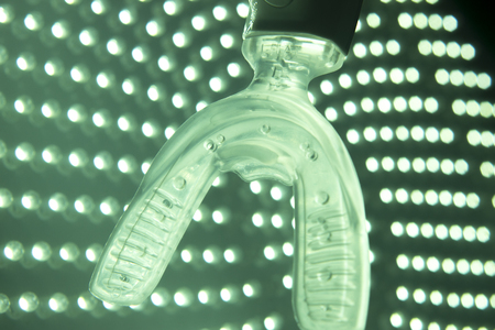 Bracket dental aligner electric orthodontic straightener accelerator device.の写真素材