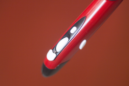 Digital optical mouse pen usb wifi bluetooth computer writing device with click button and wheel.の写真素材