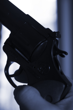 Pistol automatic handgun weaponの写真素材