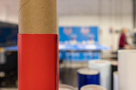 Professional  printing facility, big vinyl rolls, ready for large printer suplly. Glossy, matte,...