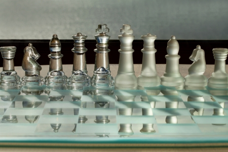 Business Concept - chess pieces - team, company, strategy の写真素材