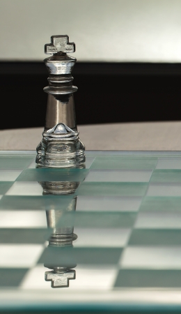 King chess piece - business concept series - CEO, director, mentor, strong, coach, power, success の写真素材