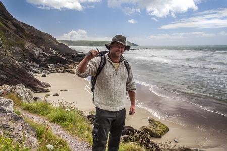 THe Happy Fisherman - Sea Angling の写真素材