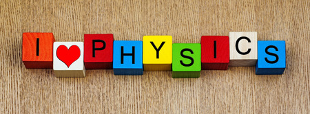 I Love Physicsの写真素材