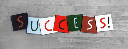 Success, sign series for successful business, achievement, ambition, and winning.の写真素材