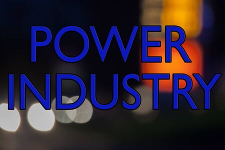 The Power Industry, companies and resources for electricity, gas, oil, petrol, fuel and alternative power withing todays environment.の写真素材