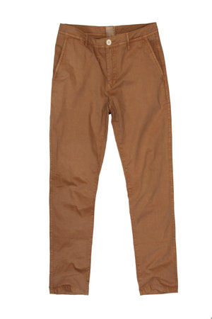 Mens pants isolated on white background,の写真素材
