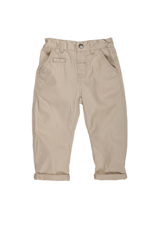 Children`s wear. Pants isolated over white.の写真素材