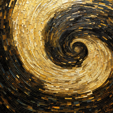 abstract fractal background a computer-generated 2D illustration, textureai generativeの素材