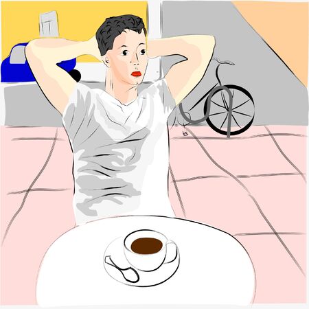 cup of coffeeのイラスト素材