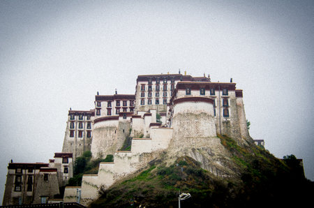 Potala Palace in Lhasa, Tibet, China.の写真素材