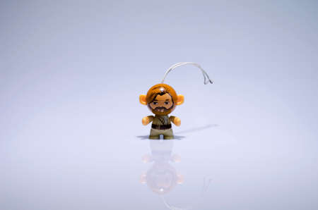 Picture of small plastic figurine  Little toy の写真素材