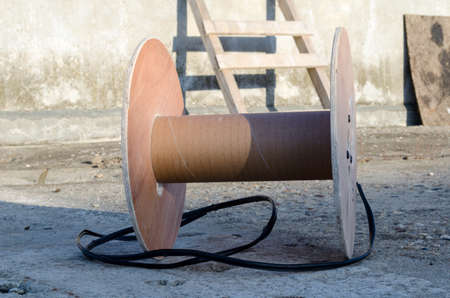 Reel without wire.の写真素材
