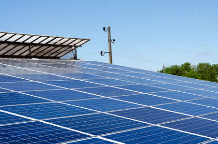 Solar panels for renewable energy production