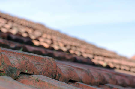 Roof tilesの写真素材