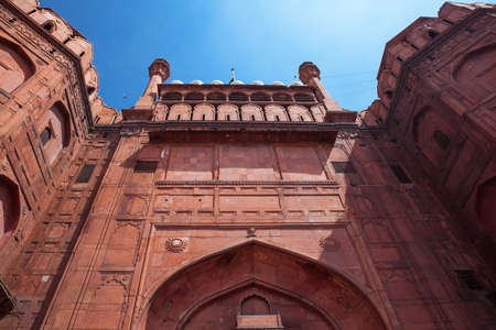 Red Fort in Delhi the Red Fort is an iconic symbol of India. Delhi, India.