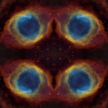 Abstract cosmic background.Seamless colorful pattern. Elements of this Image Furnished by NASA.