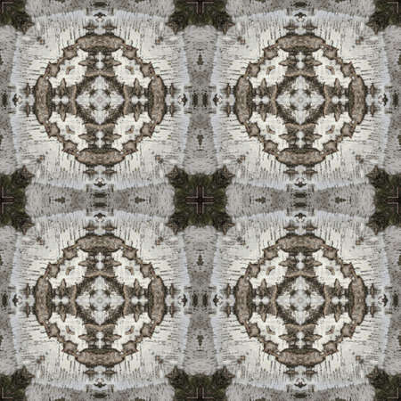 Abstract decorative bark background. Seamless colorful pattern.