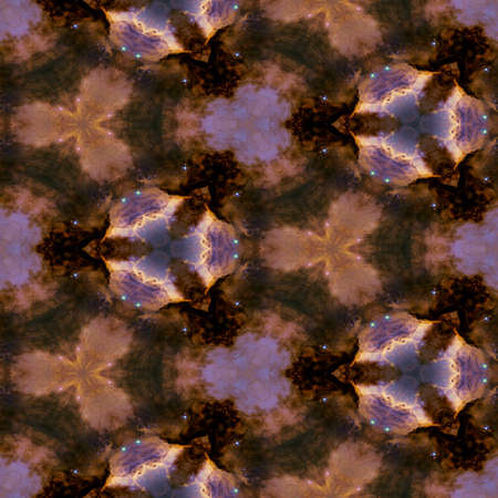Abstract cosmic background.Seamless colorful pattern.