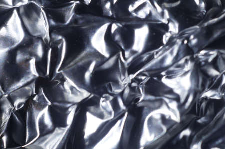 Foil texture background. Macro close up.
