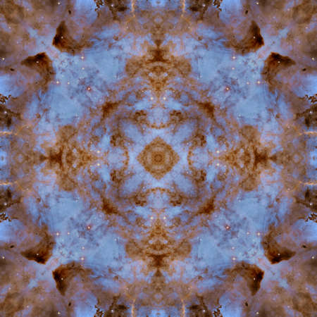 Abstract cosmic background.Seamless colorful pattern. Elements of this Image Furnished by NASA.