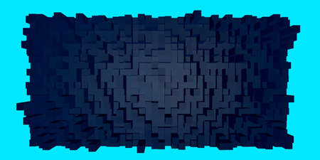 Abstract architecture background. 3d Vector illustration.