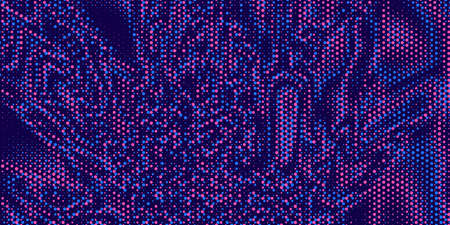 Abstract colorful halftone background. Vector illustration.のイラスト素材