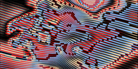 Abstract colorful halftone background. Vector illustration.