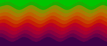 Colorful wave background. Vector illustration.