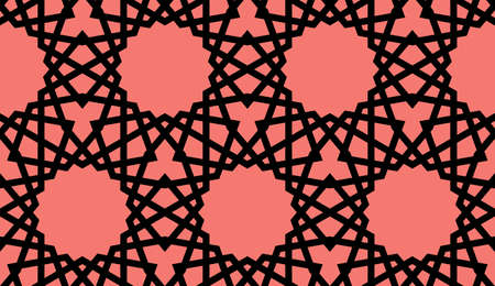 Arabic ornamental seamless pattern. Vector illustration. Endless texture.