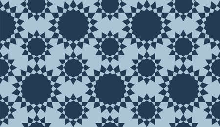 Geometric ornamental seamless pattern. Vector illustration. Endless texture.のイラスト素材