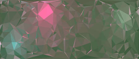 Abstract polygonal background. Triangular geometric pattern. Vector colorful illustration.