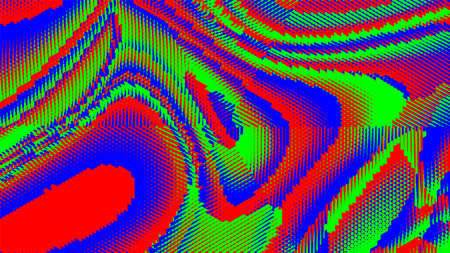 Abstract halftone background. Red green blue color Backdrop with lines. Vector illustration.