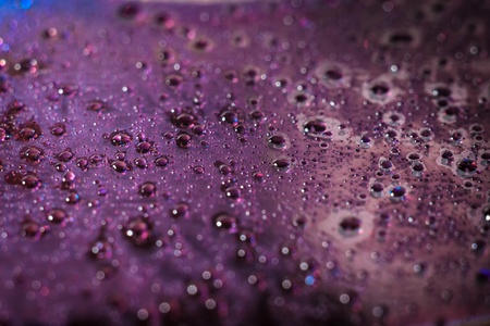 Water drops on dvd-disk. の写真素材
