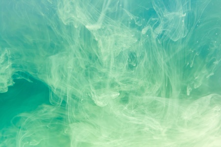 Watercolor in water.の写真素材